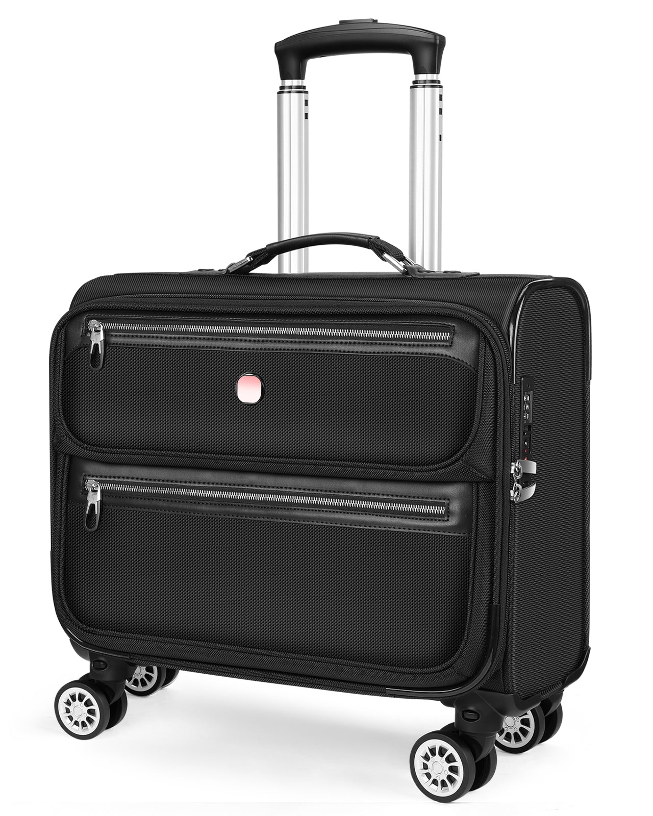 star cloud Rigid Frame Roling Laptop Bag on Wheels, Rolling Briefcase,Water Resistant Rolling Computer Bag for 18 Inch Laptop, Work Travel and Business