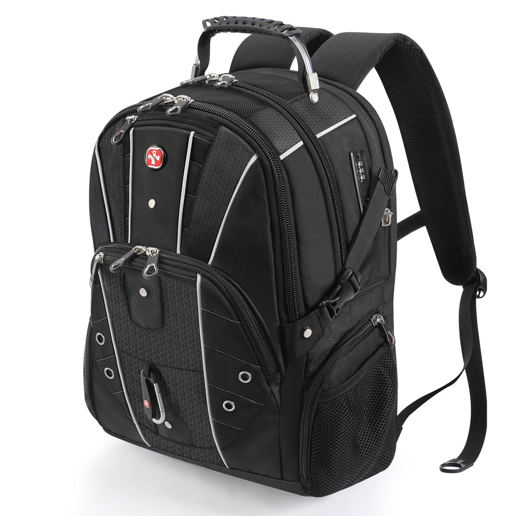 Star Cloud Business Travel Laptop Backpack 17 Inch, USB Type-C Charging Carry On Backpack with Anti-Theft Lock, Large Capacity Multi-Compartment Tech Backpack for Work, Commute & Travel