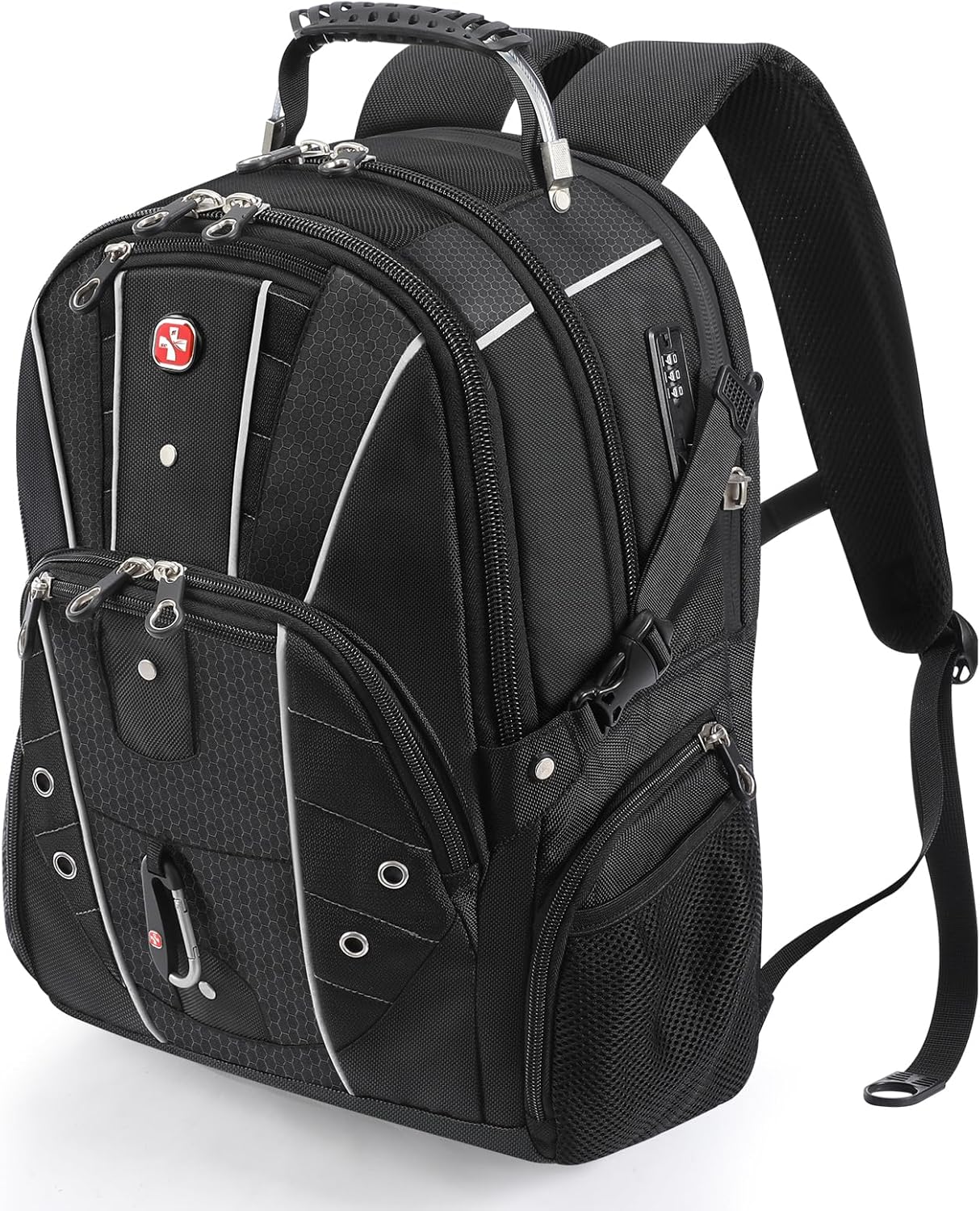 Star Cloud Business Travel Laptop Backpack 17 Inch, USB Type-C Charging Carry On Backpack with Anti-Theft Lock, Large Capacity Multi-Compartment Tech Backpack for Work, Commute & Travel