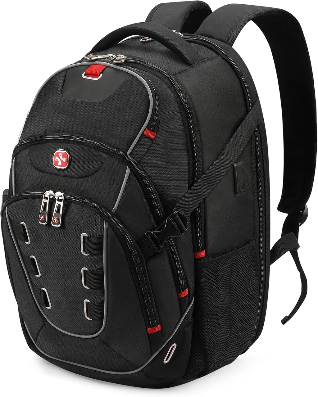 star cloud 17.3 Inch Laptop Backpack for Men, Travel Laptop Backpack with USB & Type-C Charging, TSA Friendly Carry On Business Backpack, Large Utility Tech Backpack for Work and Travel